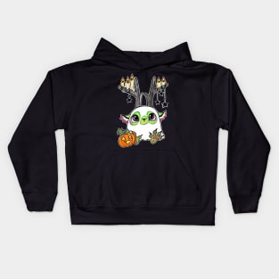 Ghost puffling monster Kids Hoodie